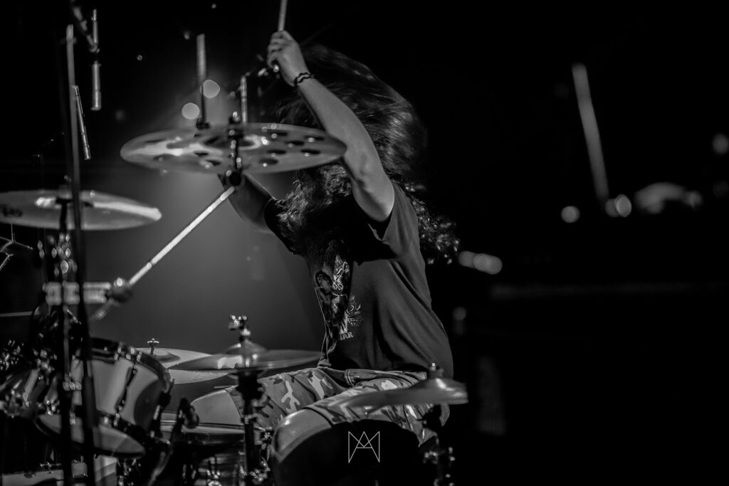 Sulfator live concert thrash metal Toulouse - Bastien