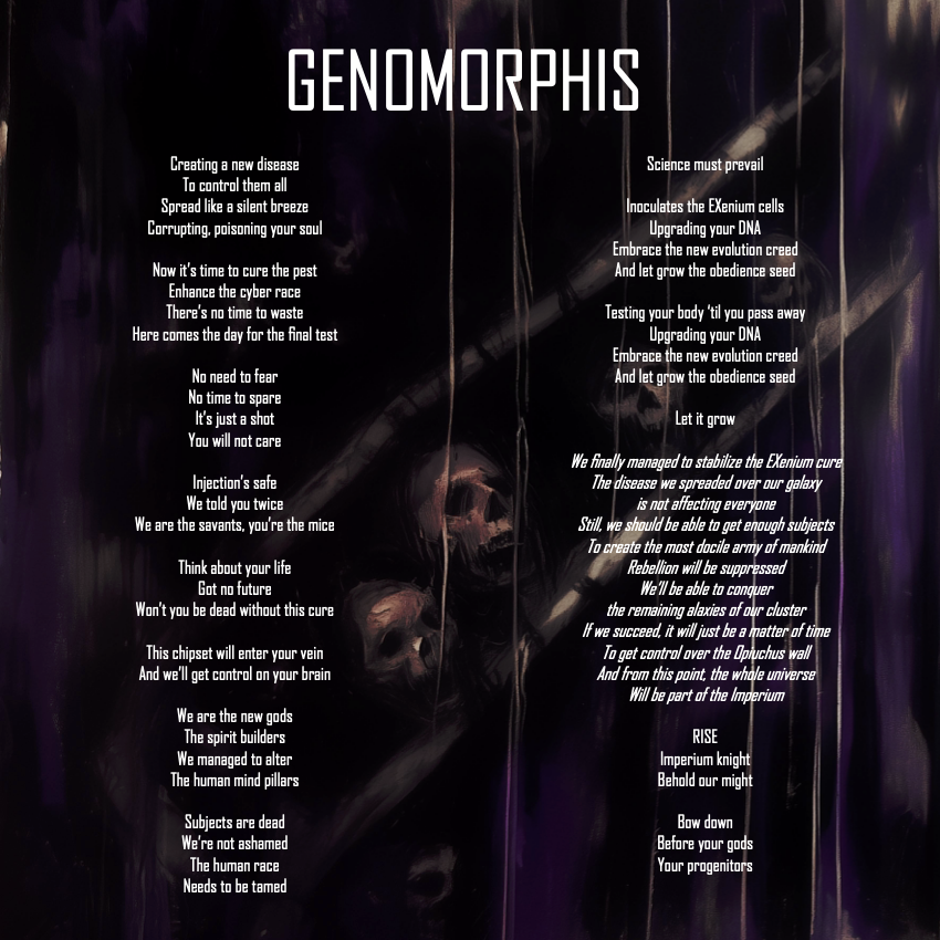 Gemini album booklet – Sulfator