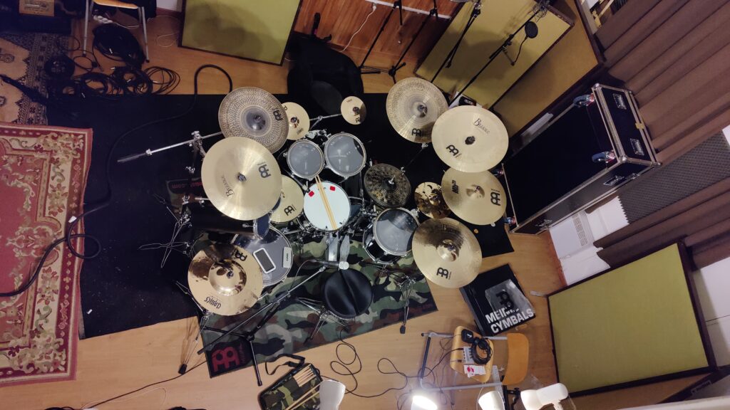 Sulfator studio recording Gemini album